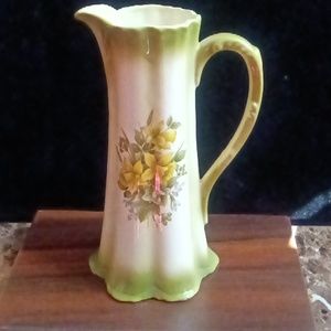 Vintage Cramer Mold Pitcher Pottery